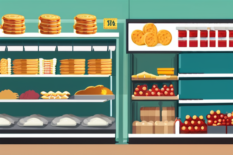 UK Inflation Holds Steady at 3.8% Amid Rising Food Costs