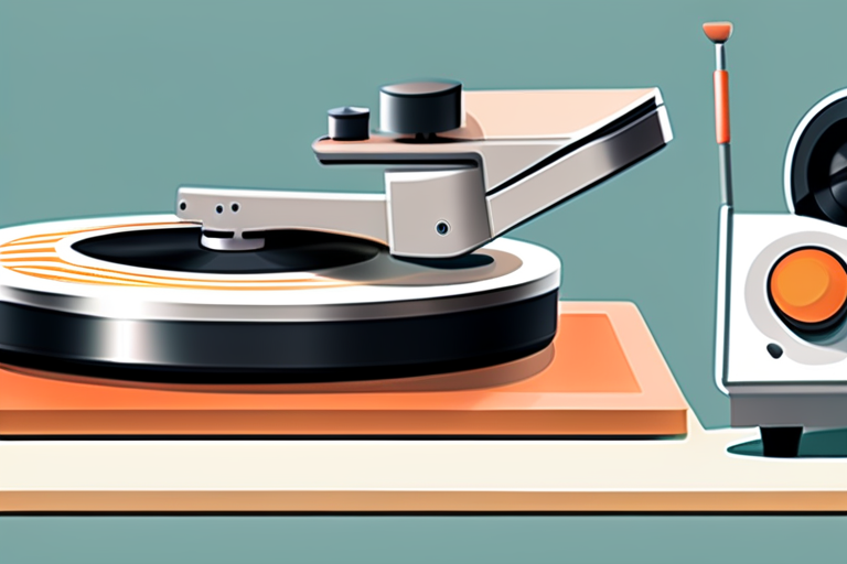 This ultra-minimal turntable that uses a removable puck instead of regular controls is so weird, but I like it