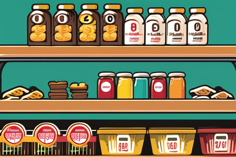 UK Food Prices Soar 5.1% Amid Stagnant Inflation Rate at 3.8%