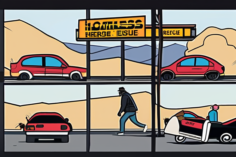 Homeless Heroes Rescue Stranded Driver on Albuquerque Freeway