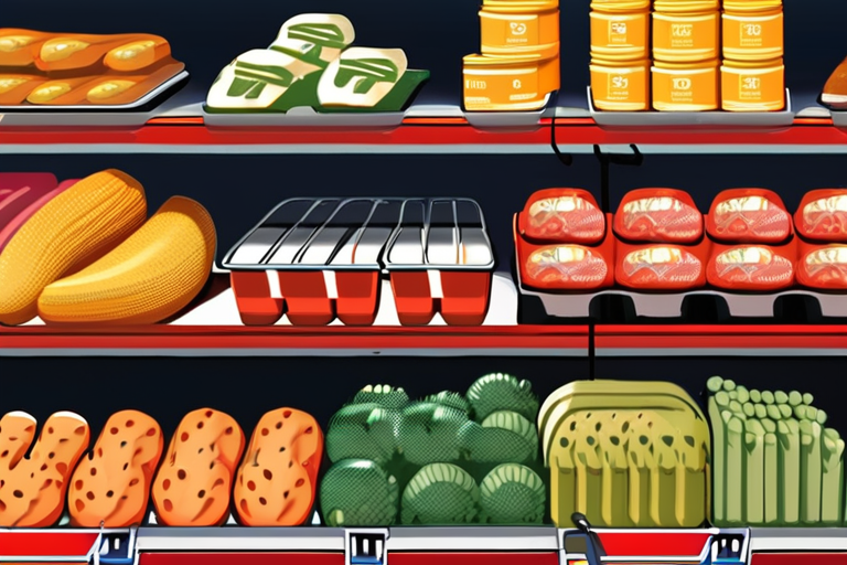 UK Inflation Holds Steady at 3.8% Amid Soaring Food Prices