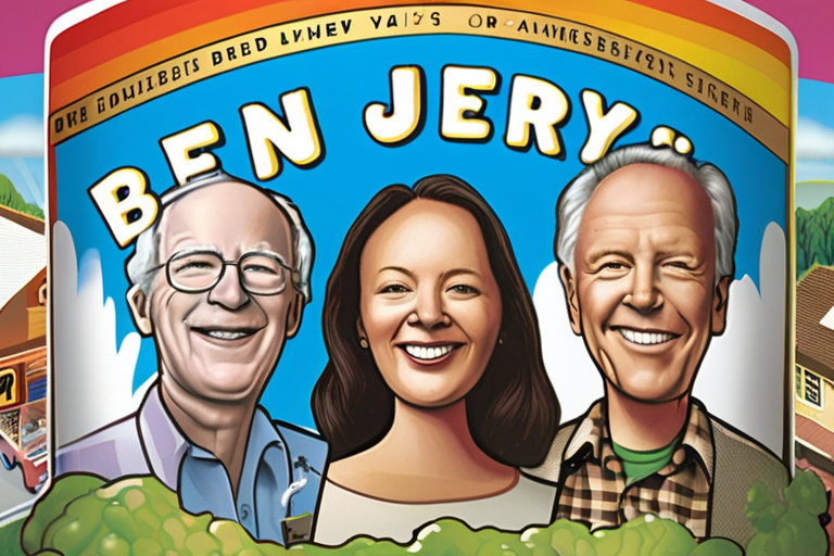 "Ben & Jerry's Co-Founder Splits from Unilever Amid Dispute"