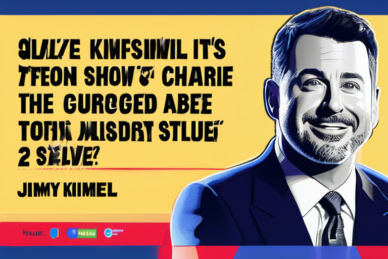 Jimmy Kimmel's Show Pulled After Outrage Over Charlie Kirk Murder Jibe