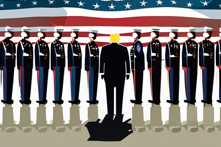 "Trump's Military Footprint Surpasses 35,000 Troops on US Soil"