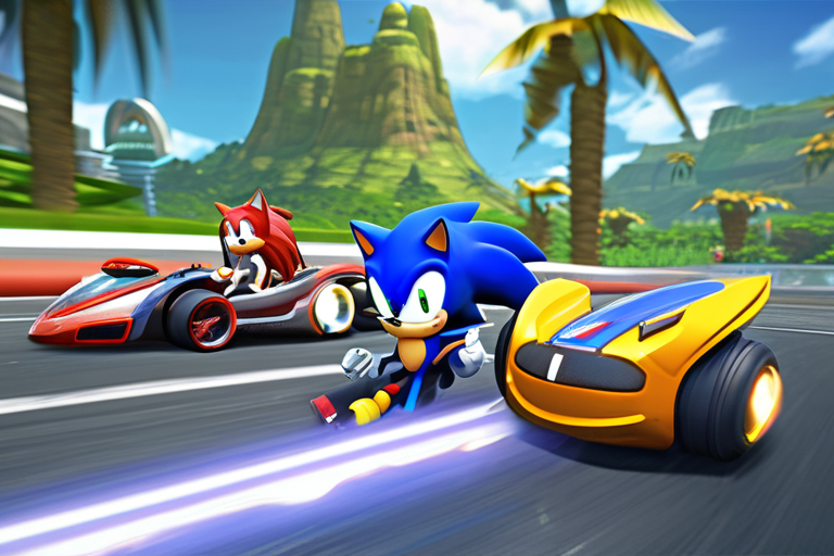 Sonic Racing: CrossWorlds Speeds Past Competition with Unmatched Energy