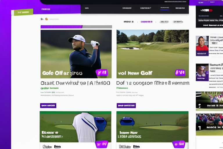 Yahoo Sports Tees Up Big Bet on Golf Fans With New Hub Launch