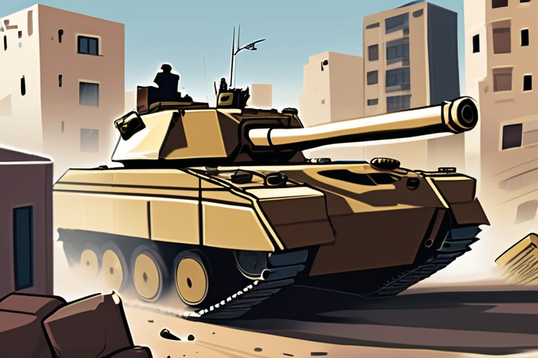 Gaza City Descends into Chaos as Israeli Tanks Advance