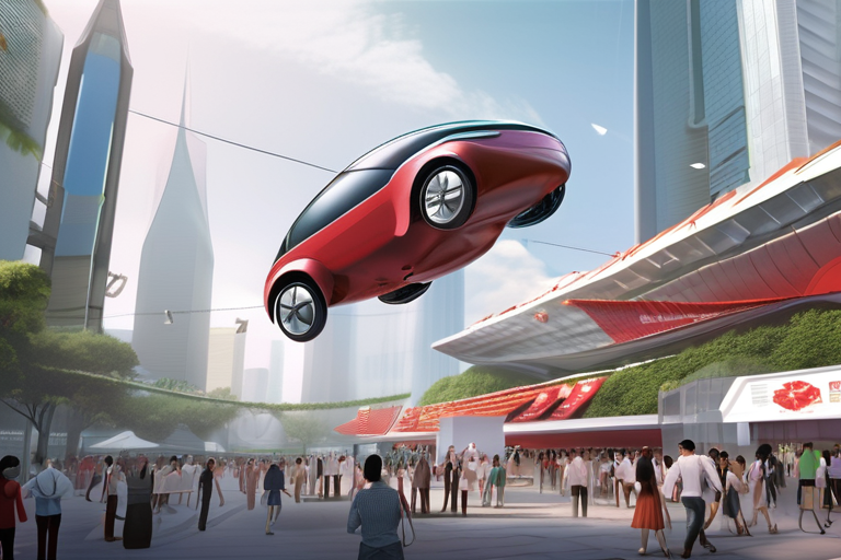 Flying Cars Collide Mid-Air at Shanghai Expo, Raising Red Flags for Safety and Regulation