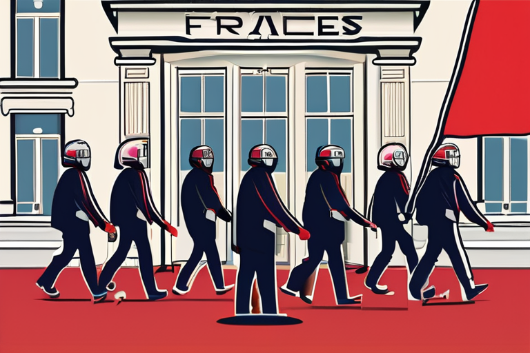 France's Workers Unite Against Budget Cuts: 500,000 Strike Across the Country