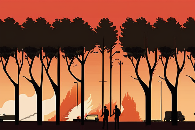 Wildfires Ignited by Global Warming Claim Thousands of Lives, Widening Inequality