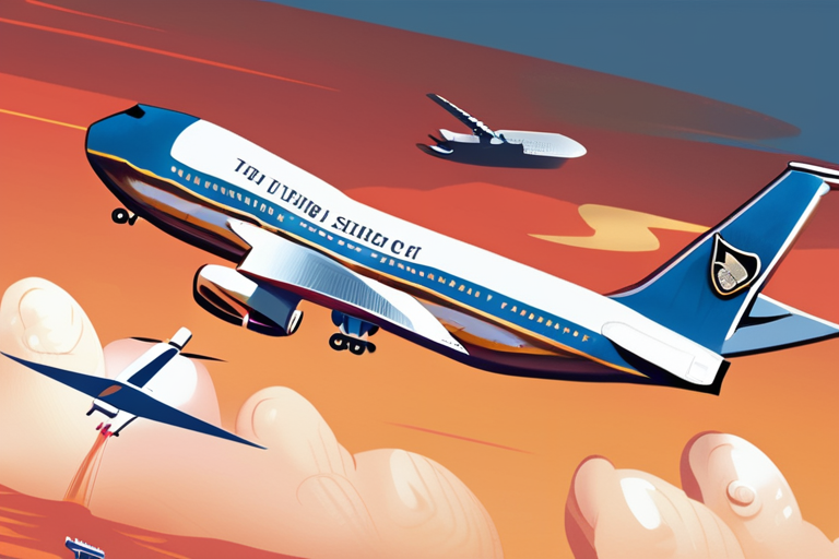 Air Traffic Control Issues Urgent Turn to Spirit Flight Amid Close Call with Air Force One