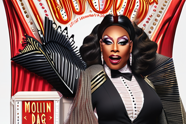 Bob the Drag Queen Brings Spectacular Energy to Broadway in Moulin Rouge!