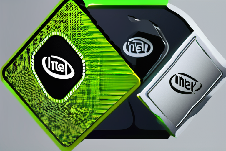 Nvidia Injects $5 Billion Lifeline into Struggling Rival Intel