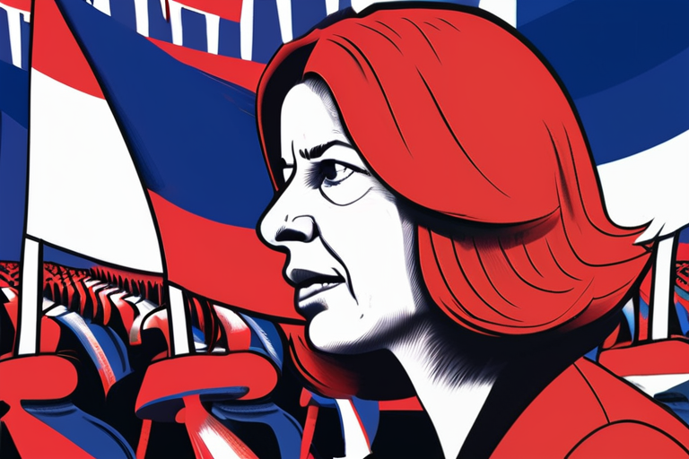 French Prime Minister Élisabeth Borne Confronted by Massive Protests Across France