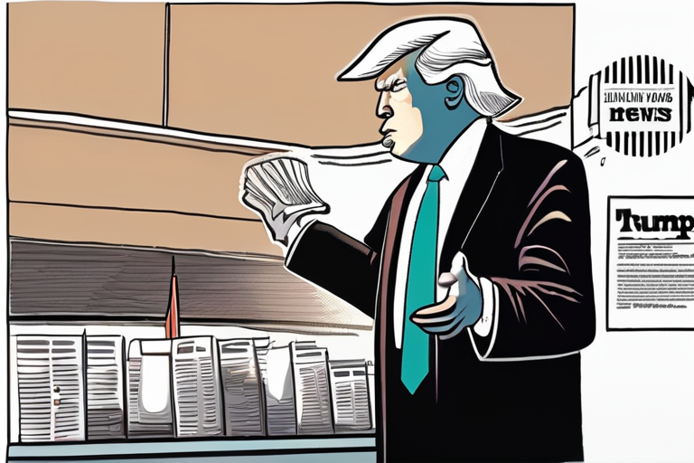 "Trump's $15B Defamation Lawsuit Against NYT Tossed Out by Judge"