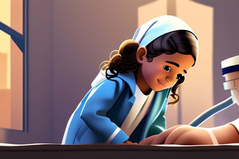 A 6-year-old girl from Gaza, a missing limb and a doctor's mission