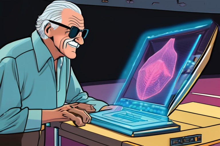 Stan Lee's AI Hologram Makes Historic Debut at LA Comic Con