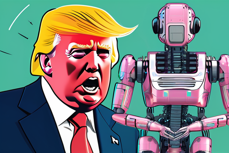 Trump Pokes Fun at AI, but US and UK Unveil Major Tech Partnership