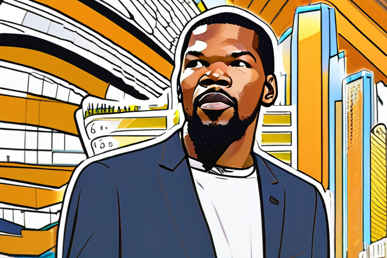 Kevin Durant's $650 Bitcoin Investment Soars 17,700% After Decade-Long Hold