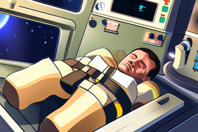 CPR in space could be made easier by chest compression machines