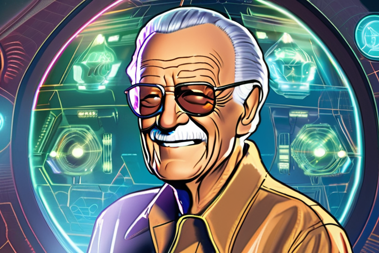 Stan Lee's AI Hologram Makes Historic Debut at LA Comic Con
