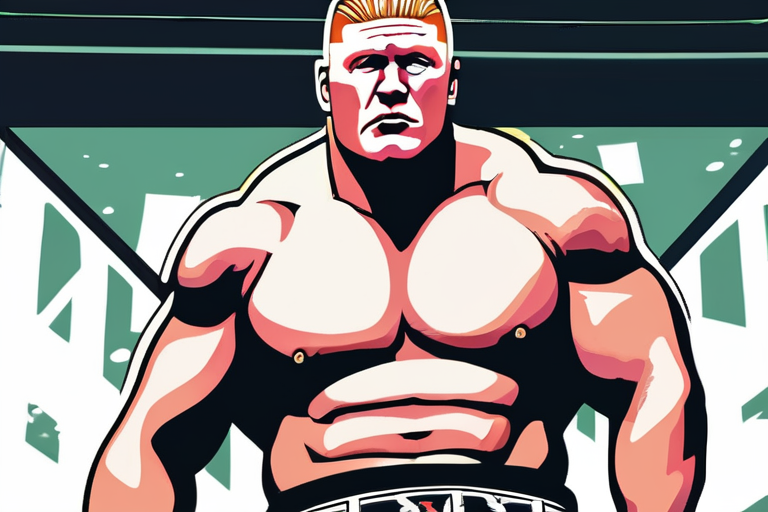 Wrestlepalooza Fans Go Wild for Brock Lesnar's Jaw-Dropping Physique
