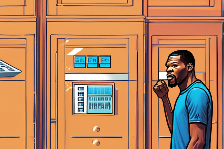 Kevin Durant's $650 Bitcoin Bet Pays Off 17,700% Return After Near-Decade Lockout