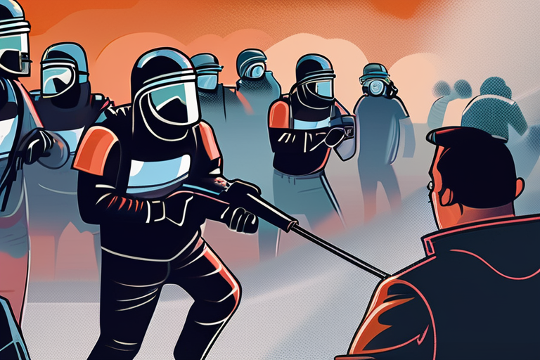 Dutch Police Deploy Tear Gas Against Anti-Immigration Rioters