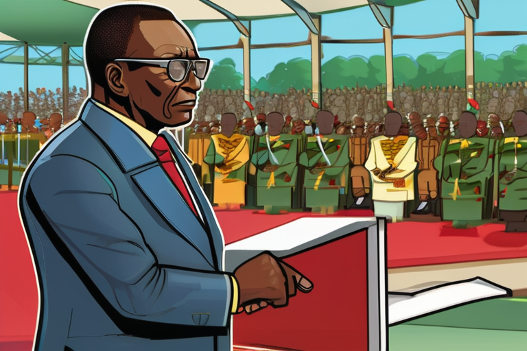 Guinea Votes on Constitution Allowing Military Leader to Run for President