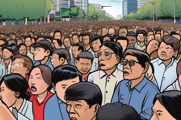 Tens of Thousands Flood Streets to Demand Action on Philippine Corruption Scandal