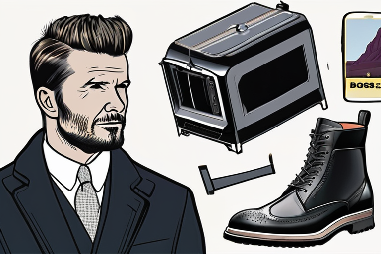 David Beckham Unveils Co-Designed Winter Collection for the Countryside with BOSS 2.0