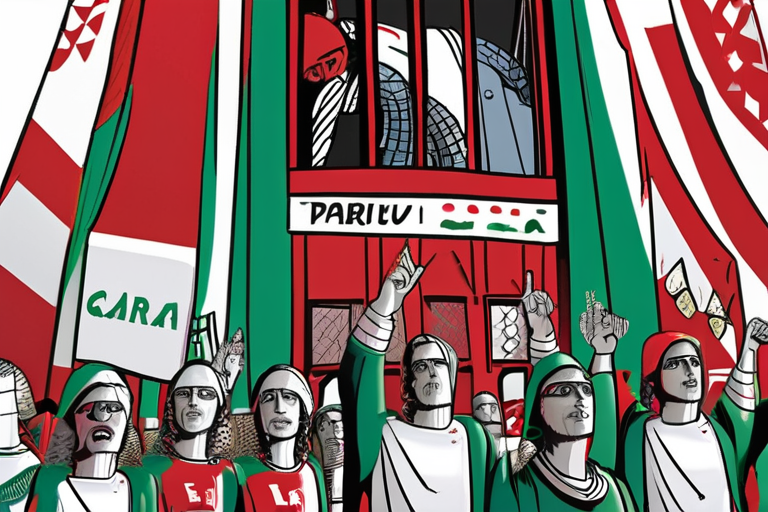 Italian Protests Erupt Over Gaza Crisis, Sparking Economic Uncertainty