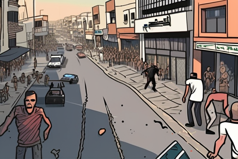 Public Executions Unleashed on Gaza City's Main Street: Shocking Footage Exposed