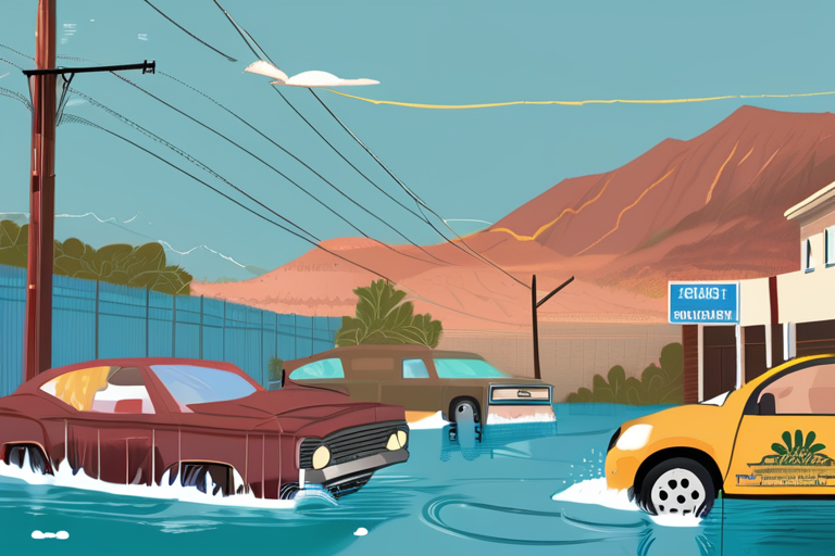 California Under Siege: Flash Floods and Landslides Claim Young Life Amid Torrential Rains