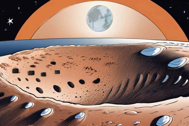 Moon's Rusty Secret Revealed: Earth's Oxygen Breeze Causes Lunar Decay
