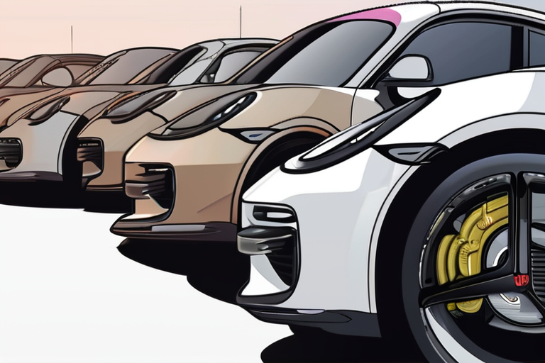 Porsche's EV Ambitions Hit Turbulence as Stock Plummets 7.3%