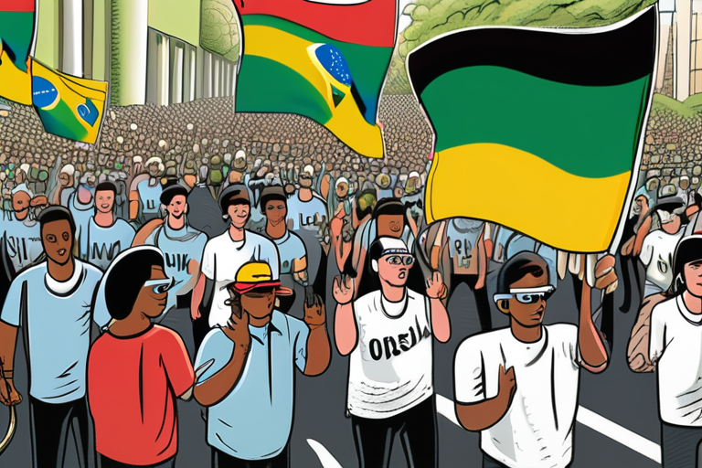 Brazilians Unite Against Bolsonaro's Amnesty Bid: Tens of Thousands Take to the Streets