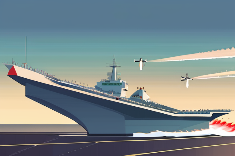 China Deploys Electromagnetic Catapult on Revolutionary Aircraft Carrier