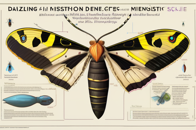 New Species Unveiled: Dazzling Moth Defies Scientific Misidentification for Over a Century