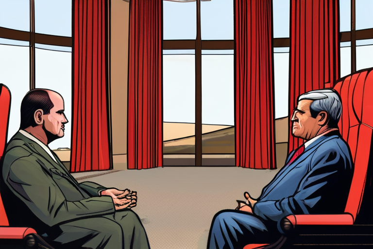 Syrian President al-Sharaa sits down with US general who arrested him