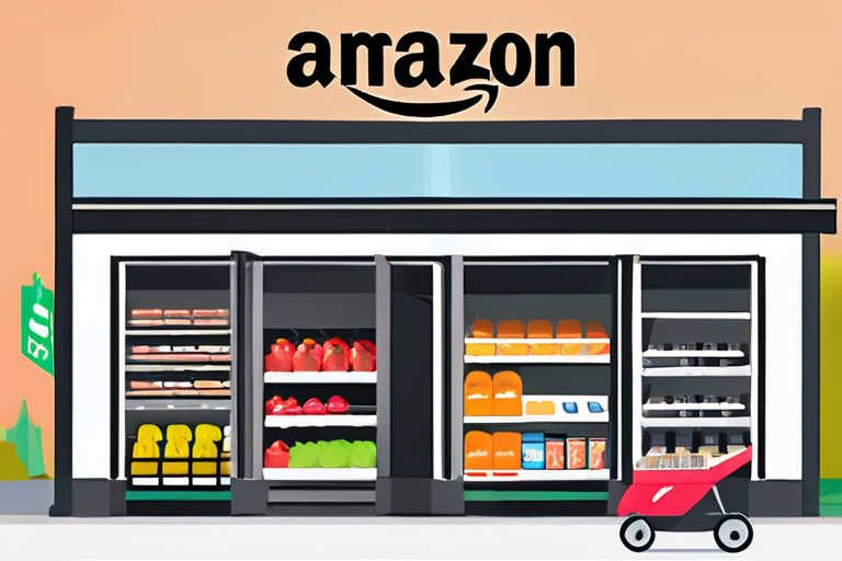 "Amazon Abandons UK Grocery Stores for Digital Dominance"