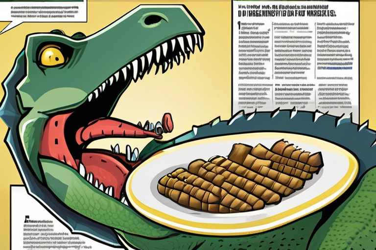 Dinosaur Discovery Unveils Ancient Predator's Surprising Snack of Choice: A Crocodile!