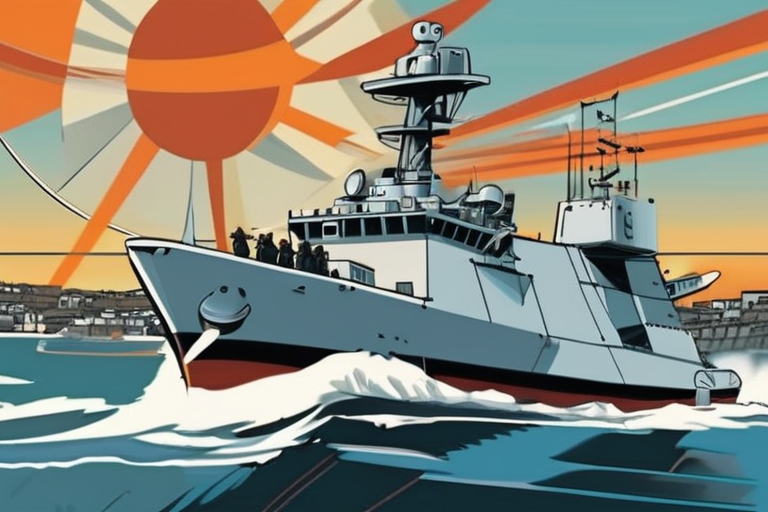 Drone Strikes Hit Gaza Aid Flotilla Off Greek Coast