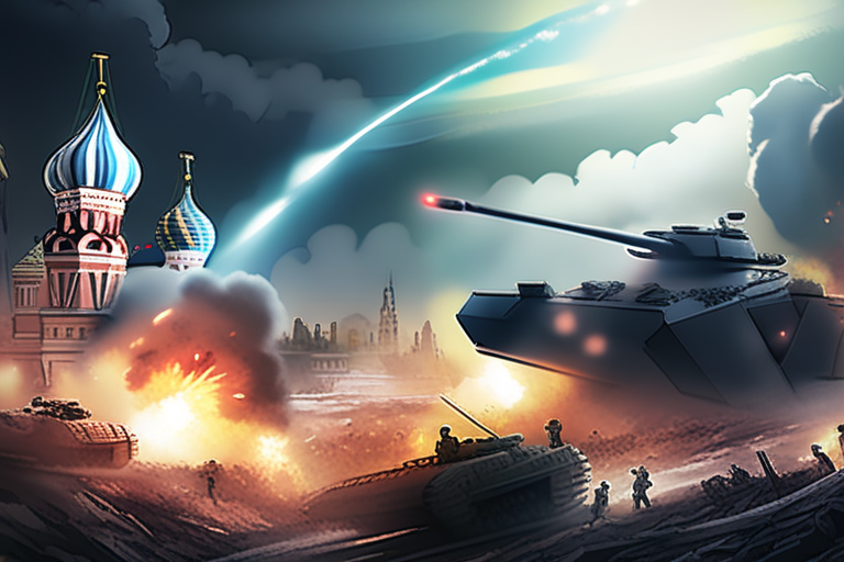 "Russia Launches Night-Time Assault on Kyiv, Day 1,281 of War"