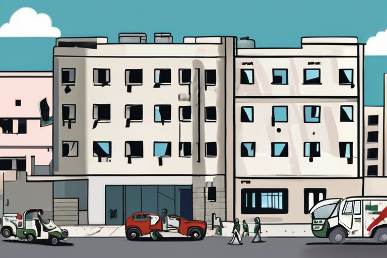 Gaza City Hospital on Brink of Collapse Amid Israeli Strike Surge