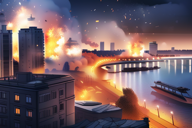 Russia Launches Night-Time Attack on Kyiv, Leaving Trail of Destruction