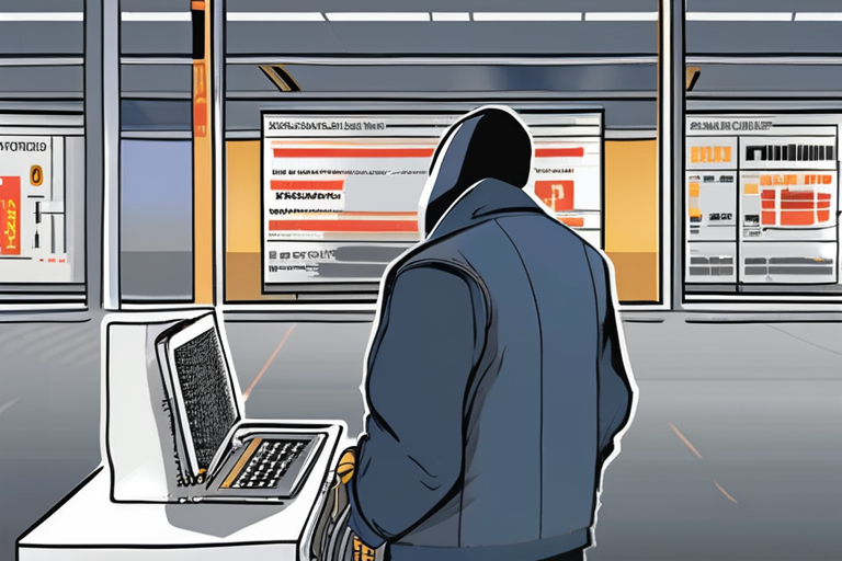 "Cyber Attack Suspect Arrested in Airport Hack"
