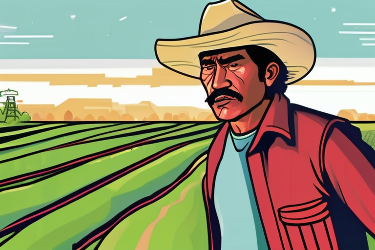 "ICE Targets Farm Worker for Organizing, He Fled to Mexico"