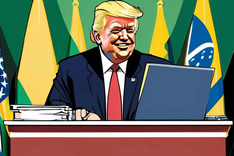 Trump to Broker Diplomatic Thaw with Brazil's Lula da Silva Next Week