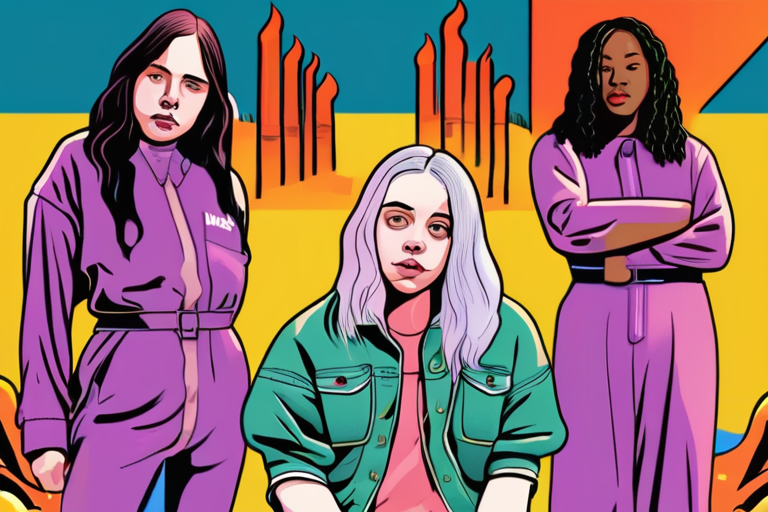 Billie Eilish Brings the Heat with Sizzling Tour Lineup: Lucy Dacus and Young Miko Join Forces
